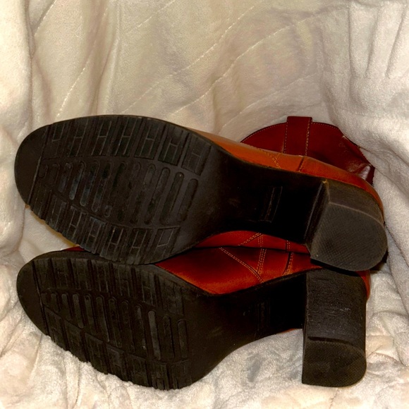 Roper Boots 10 M Brown Slouch Western Boot Vegan NWOB - Picture 10 of 12